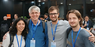 Mitglieder der Arbeitsgruppe beim 117. LHCb-Kollaborationstreffen